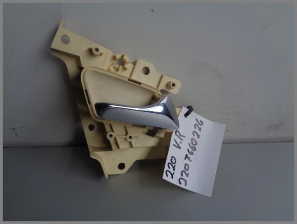 Mercedes W220 Innentürgriff Chrom Vorne hinten Rechts 2207660224 1A30 Helios