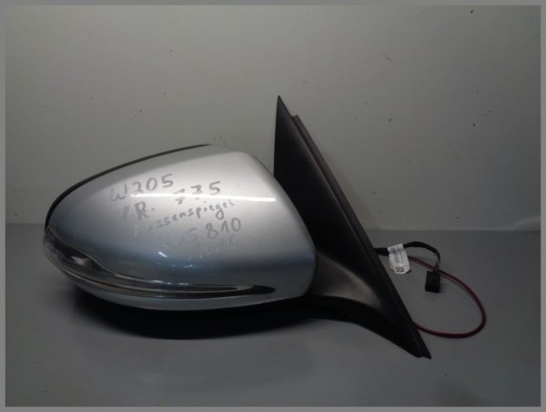 Mercedes W205 Exterior Mirror 775 Iridium Silver RIGHT 2058101616 Genuine