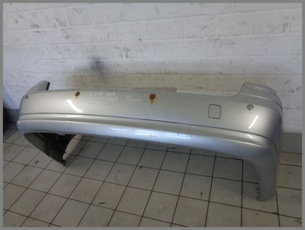 Mercedes S211 Kombi Stoßstange HINTEN 744 Silber 2118801283 PDC nachgerüstet S88