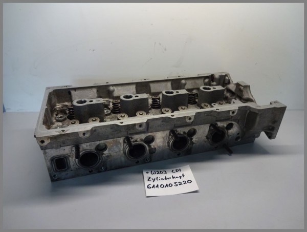 Mercedes Benz W203 W210 W202 OM611 cylinder head 6110105220 DIESEL CDI original