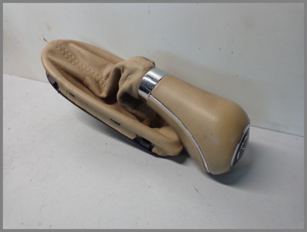 Mercedes Benz W219 CLS Schaltsack Leder BEIGE Ledersack 2192670110 8K62 Original