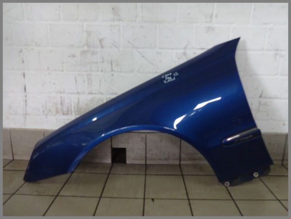 Mercedes Benz W209 FENDER FRONT LEFT 345 Jaspisblue 2098800318 K1121 Original