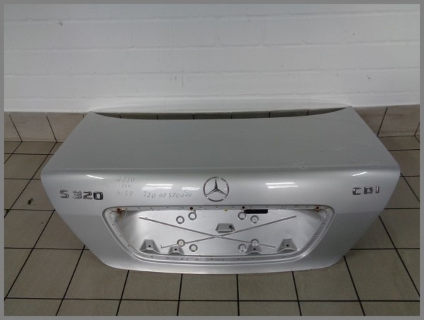 Mercedes Benz W220 Heckklappe Heckdeckel 744 Silber 2207500675 K58 Original