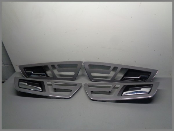 Mercedes Benz W221 S-Klasse Türgriffe SET Verkleidungen alle Vier 2217305048 Original