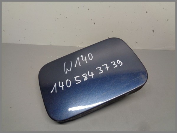 Mercedes W140 Tankdeckel Tankklappe Klappe Deckel 1405843739 Blau Original