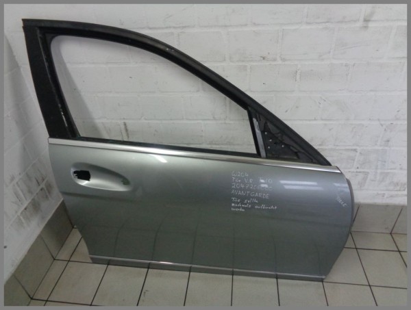 Mercedes Benz W204 Door Front Right 792 Palladium Silver 2047206000 T10 Original