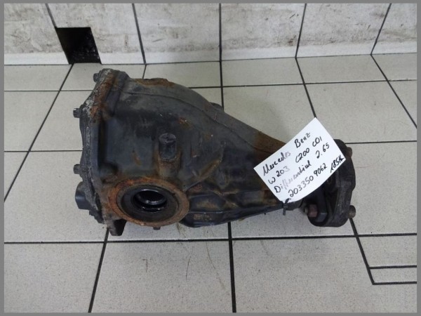 Mercedes Benz W203 W209 Differential 185tkm 2,65 Hinterachsgetriebe 2033509062
