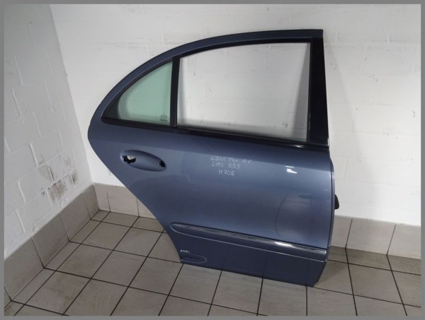 Mercedes Benz MB W211 Sedan Door Rear Right 353 Teallite Blue 2117300205 K708