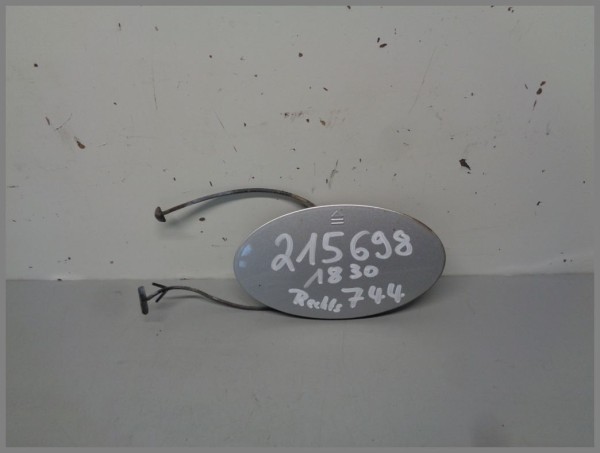 Mercedes C215 Side Skirt Cover Cap Front Right 2156981830 Original Silver