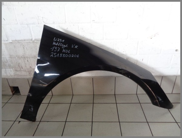 Mercedes Benz R251 fender right 197 Black 2518800206 K06 original