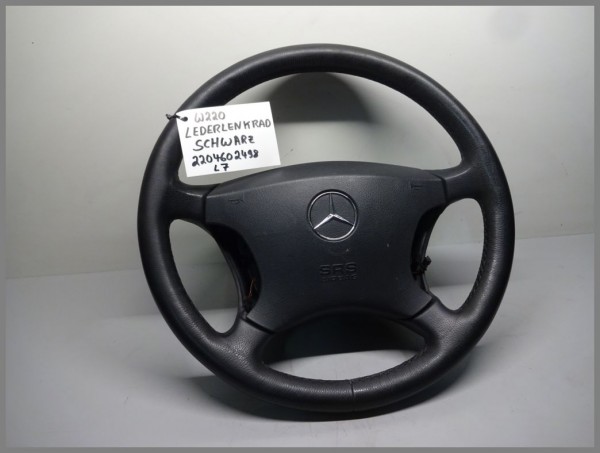 Mercedes Benz MB W220 S-Class steering wheel leather steering wheel black 2204602498 L7