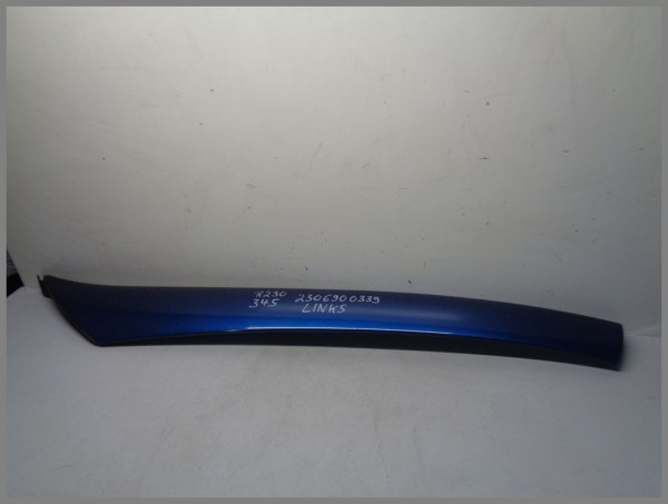 Mercedes Benz R230 A-pillar trim A-pillar LEFT 2306900339 345 Jaspis Blue