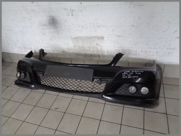 Mercedes W204 C-Klasse Mopf Stoßstange Vorne Stoßstange 197 Schwarz 2048850025 S110