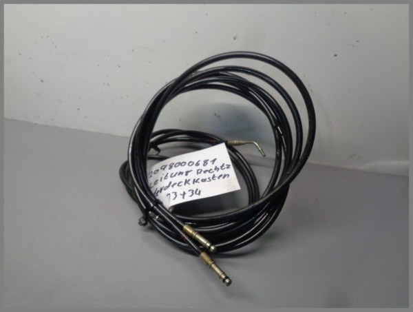 Mercedes A209 CLK Cabrio Leitungen Hydraulikleitungen Zylinder 2098000681