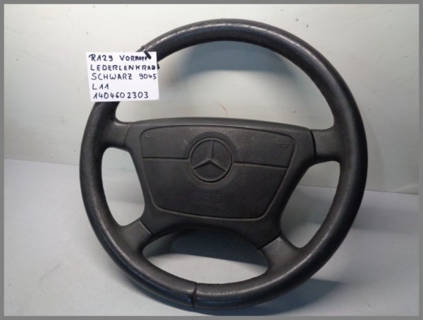 Mercedes Benz W202 W210 R129 Leather steering wheel 1294602303 9045 L11 black