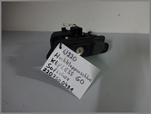 Mercedes Benz W215 W220 Heckklappenschloss Schloss 2207500491 Softclose Keyless GO
