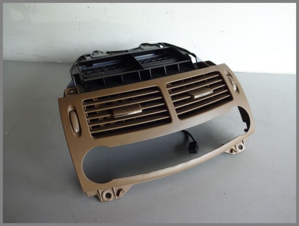 Mercedes Benz W211 E-Class Center Nozzle Cockpit Cover 2118301854 Beige Original