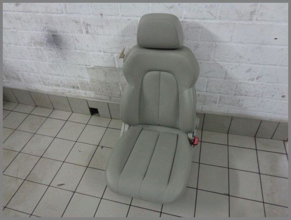 Mercedes A208 CLK Cabriolet Passenger Seat Beige 8G70 Leather Seat Right Original