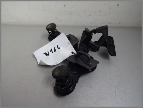 Mercedes Benz MB W164 ML Motorhaubenschloss Fanghaken Verrieglung 2098800164 SET