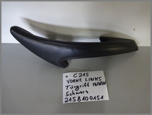 Mercedes Benz W215 interior door handle interior door handle Java left leather 2158100151