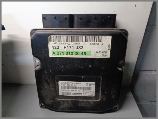 Mercedes Benz R171 engine control unit 2711532691 Siemens 5WK90951 [01] Petrol