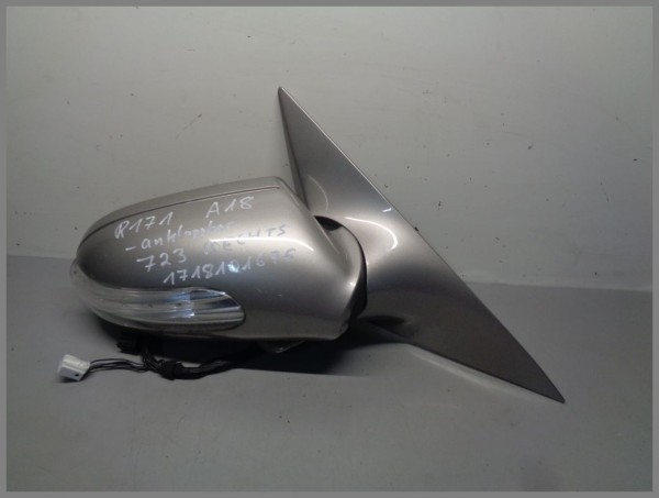 Mercedes R171 SLK wing mirror 723 Cubanite silver mirror RIGHT 1718101676 A18