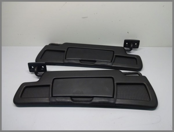 Mercedes Benz R172 Sun Visors Left Right 1728100910 1728101010 Black SET