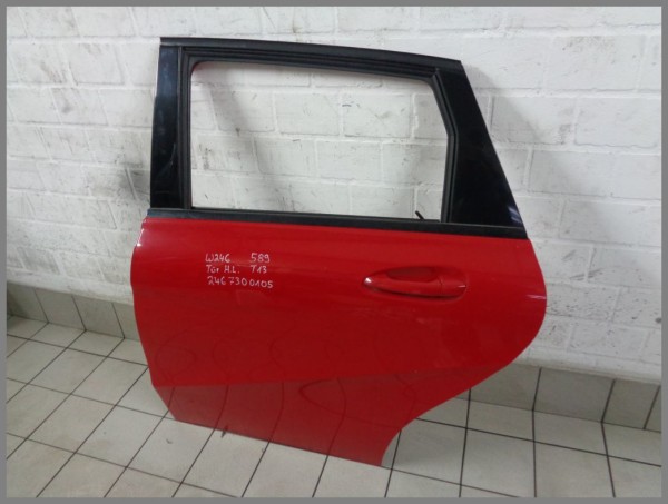 Mercedes Benz W246 Door Rear Left 589 Red 2467300105 T13 Original