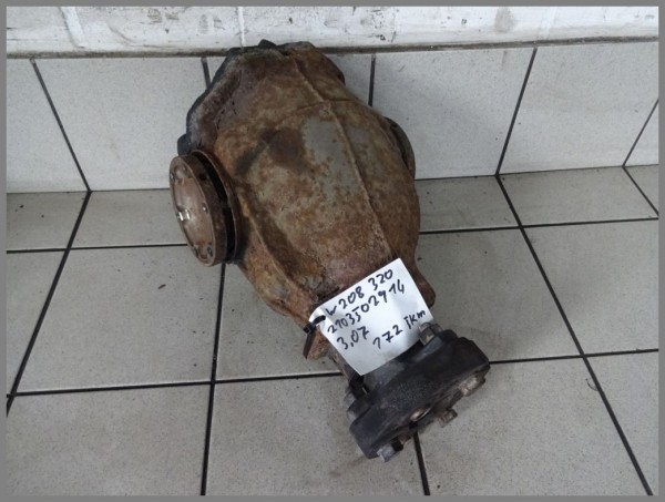 Mercedes Benz W202 W210 differential 172tkm 3,07 rear axle 2103502914