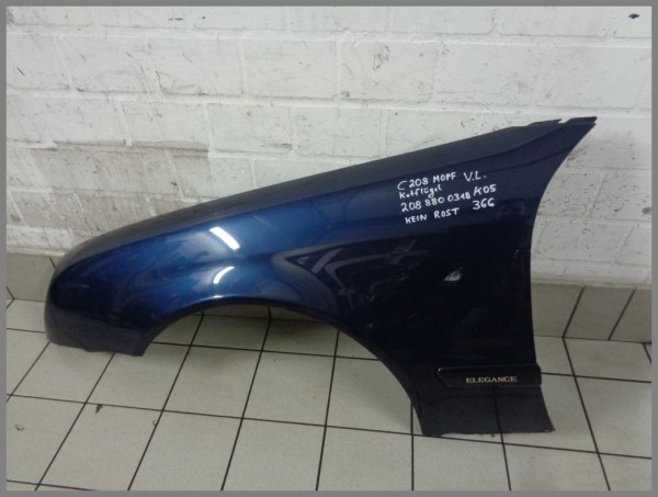 Mercedes Benz W208 CLK Fender Left 366 Blue 2088800318 K05 Original
