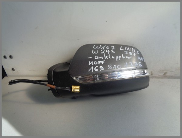 Mercedes W169 W245 exterior mirror 787 mountain grey left 1698101376 foldable original.