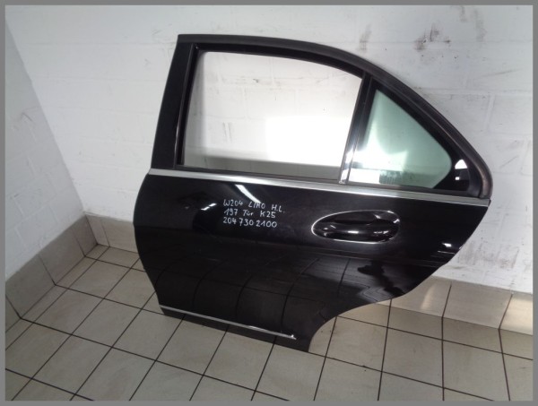 Mercedes W204 Limousine Tür Hinten Links 197 Schwarz 2047302100 Avantgarde Original