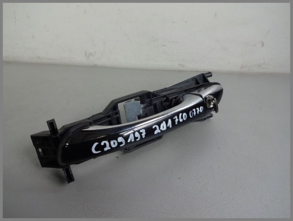 Mercedes W209 W211 Türgriff Vorne Links mit Schlüssel 197 Schwarz 2117600770