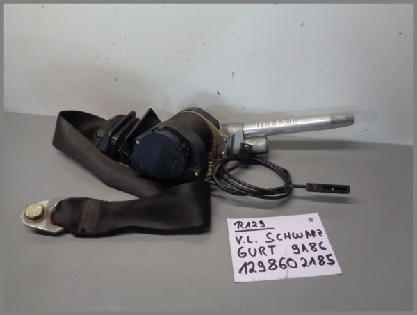 Mercedes R129 Sicherheitsgurt Anschnallgurt Gurt LINKS 1298602185 9A86 SCHWARZ