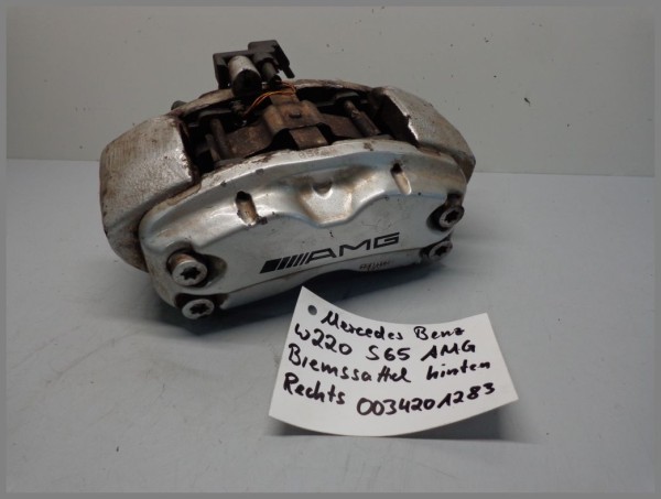Mercedes W215 W220 65 AMG V12 brake caliper rear right 0034201283 original