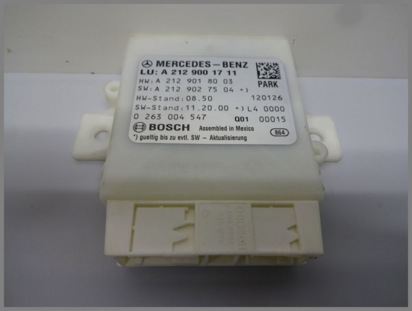 Mercedes Benz MB W212 Einparkhilfe PDC Steuergerät 2129001711 Bosch 0263004547