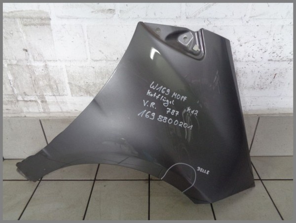 Mercedes Benz W169 Facelift Fender Front Right 787 Grey 1698810201 K12