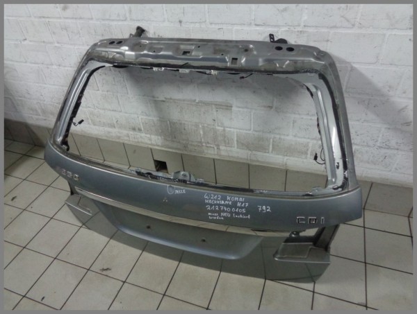 Mercedes W212 S212 Kombi Heckklappe 792 Palladiumsilber 2127400105 Rohbau