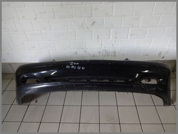 Mercedes Benz W220 bumper 197 black BJ. 2000 FRONT 2208803570 S111