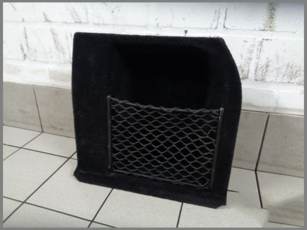 Mercedes Benz W203 C-Class Trunk fairing side part net 2036909225 Black