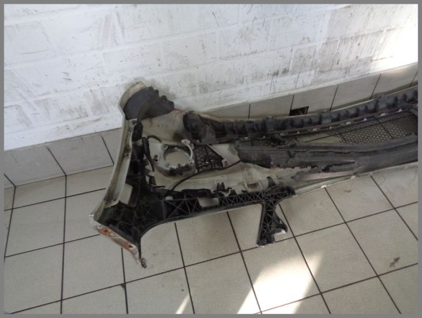 Mercedes W204 AMG front bumper 775 silver 2048853225 PDC S66 original