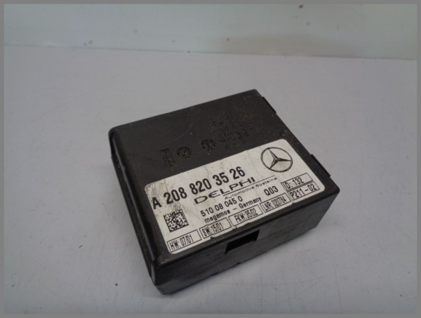 Mercedes Benz W208 Alarm Controller Control Unit 2088203526