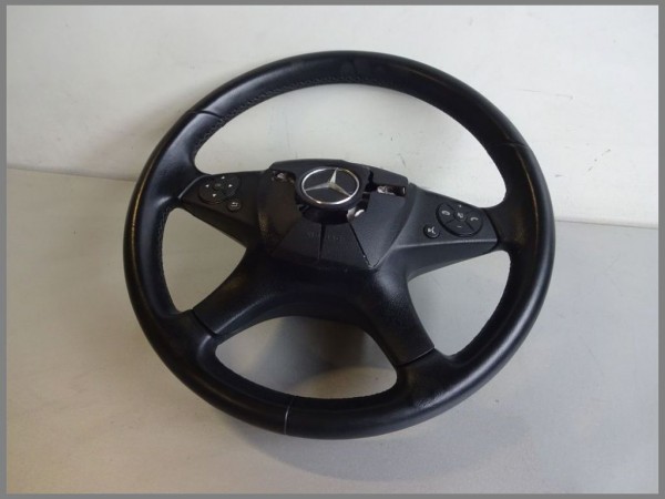 Mercedes Benz W204 C-Klasse Lenkrad 2044600303 9E84 Schwarz Lederlenkrad L78