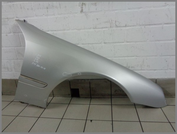 Mercedes Benz W215 CL fender right 744 silver 2158800218 K93 Original