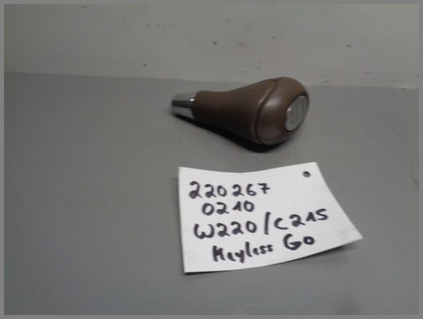Mercedes W220 Keyless Go Schalter Start Stop 2202670210 Original Schaltknauf