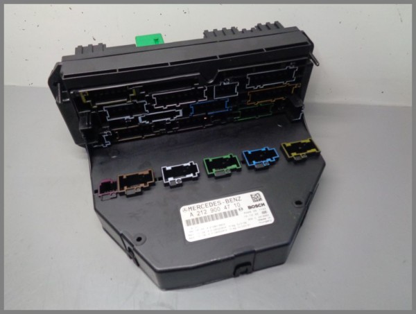 Mercedes W207 W212 control unit SAM 2129004710 fuse box BOSCH original