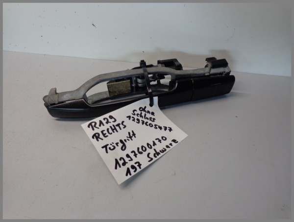 Mercedes Benz R129 SL Außentürgriff Türgriff 1297600170 RECHTS 197 Schwarz