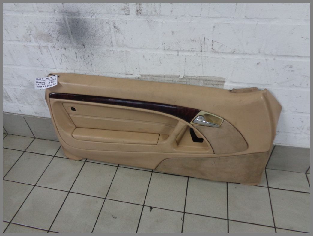 Mercedes Benz MB R129 SL MOPF Türverkleidung Links BEIGE  