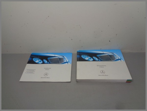 Mercedes Benz MB W211 Bedienungsanleitung Betriebsanleitung 2115843987 Original