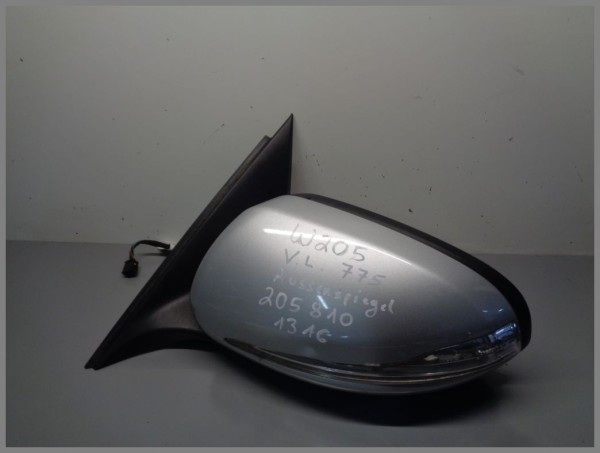 Mercedes W205 Exterior Mirror 775 Iridium Silver LEFT 2058101316 Genuine